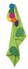 Zoocchini - Toddler Towel - Flora the Flower, ZOO022