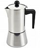 BonJour 6-Cup Stainless Steel Espresso Maker