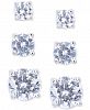 Nine West Silver-Tone Crystal Small to Large Trio Earring Set
