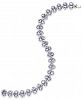 Tanzanite Tennis Bracelet (10 ct. t. w. ) in Sterling Silver, Created for Macy's