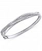 Pave Classica by Effy Diamond Bangle (1 ct. t. w. ) in 14k White Gold