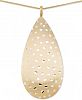 Simone I Smith Brushed Confetti Pendant Necklace in 14k Gold over Sterling Silver