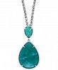 Effy Amazonite Pendant Necklace (15-3/4 ct. t. w. ) in Sterling Silver