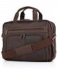 Kenneth Cole Reaction Columbian Leather Expandable Double Gusset Laptop Briefcase