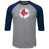 Boston Red Sox Cooperstown Two To One Margin 3/4 Raglan T-Shirt
