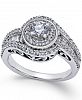 Diamond Swirl Engagement Ring (1-1/4 ct. t. w. ) in 14k White Gold