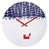 Deny Designs Robert Farkas, Alone In The Forest , Round Clock, Round, 12"