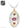 For The Love Of The Game Canadiens® NHL® Pendant Necklace