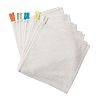 IKEA Pack de 10 petites serviettes Krama 100 % coton sans chlorage 30 x 30 cm