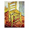 Vincent's chair with pipe by Van Gogh Postcard