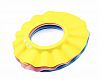 Viskey Safe Shampoo Shower Bathing Protect Soft Cap Hat for Baby Children Kids, button, yellow