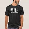 MILF Man I Love Fishing FUNNY Humour tee shirt