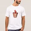 chicken pot pi T-shirt