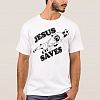 Jesus Saves - Soccer Goalie T-shirt