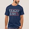 Reagan Bush 84 1984 vintage retro campaign T-shirt