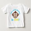 Adorable Little Mod Monkey Boys 1st Birthday Shirt
