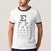 Moir Eye Chart T-shirt