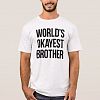 World's Okayest Brother T-shirt