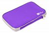 Durable Purple DVD Bag For Toshiba SDP73 By DURAGADGET