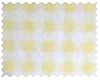 SheetWorld Yellow Gingham Jersey Fabric - By The Yard - 152.4 cm (60 inches)