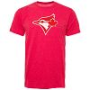 Toronto Blue Jays Red-White Logo T-Shirt (Red)