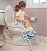 NEW Toilet Trainer Potty Seat Step Ladder Folding Toilet Training Toddler Poddy by kwanchan