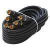 Steren Triple Rca Composite Video Cable (12ft) - Steren Triple Rca Composite Video Cable (12ft)