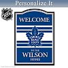NHL Toronto Maple Leafs® Personalized Welcome Sign