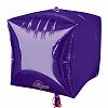 Anagram Supershape Cubez Foil Balloon (One Size) (Purple)
