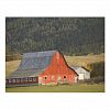 CANADA, British Columbia, Enderby. Red Barn / Postcard