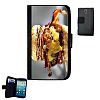 Bacon Cheeseburger Fabric Samsung S4 Wallet cell phone Case / Cover Great Gift Idea