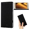 Galaxy J5 case Leather PU Wallet flip Case Stand Kickstand Card Holder Magnetic TPU bumper full body slim thin Leather Case for Galaxy J5 2017 (black)