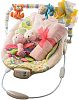Baby Girl Bouncer Gift Set with Onesie, Swaddler, Teddy, Hat and Teether