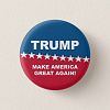 Donald Trump 2016 Button