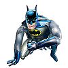 Anagram Airwalkers DC Comics Batman Floating Party Balloon (One Size) (Grey/Black)