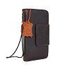 Genuine Real Leather Case for apple Iphone SE 5 5s 5c Book Wallet magnet Cover Handmade Retro Pro brown cards slots slim DavisCase