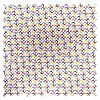 SheetWorld Primary Colorful Rings Woven Fabric - By The Yard - 101.6 cm (44 inches)