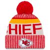 Kansas City Chiefs New Era 2017 NFL Official Sideline Sport Knit Hat