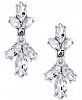 Charter Club Silver-Tone Crystal Drop Earrings, Created for Macy's
