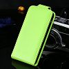 GigaMax(TM) Vertical Case For Iphone 5s Flip Wallet Book Style PU Leather Cover Phone Shell With Buckle-Green