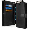 Galaxy S8+ [PLUS] Case, [Extra Card & Cash Holders] GOOSPERY Mansoor Diary [Double Sided Wallet Case] PU Leather [Shockproof] TPU Casing [Drop Protection] Cover for Samsung Galaxy S8 PLUS, Black