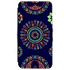 Image Of Colorful Mandala Pattern with Rainbow Colors Apple iPhone 7 Plus Leather Flip Phone Case