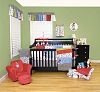 Trend Lab Baby Nursery Room Dr. Seuss Cat in the Hat 4PC Crib Bedding Set Quilt, Sheet, Bumper, Pleat Skirt by Trend Lab