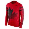 Team Canada IIHF Dri-FIT Hockey Classic Tri-Blend Long Sleeve T-Shirt (Red)