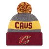 Cleveland Cavaliers New Era NBA Sport Knit Pom Hat