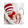 Newborn Baby Photo Photography Props Crochet Crochet Knitted Prop Girl Boy Bow Hat Outfits 0-3 Months