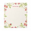 Red Raspberry | Floral Nature Garden Personalized Notepad