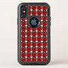 skull and roses Otterbox Defender Iphone X Case
