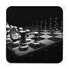 Chess Black White Chess Pieces King Chess Board Coaster