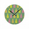Pineapple Round Clock